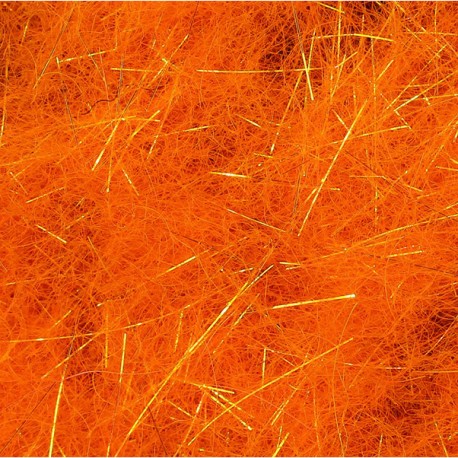 Icelandic Flash Wool • Dubbing • Orange